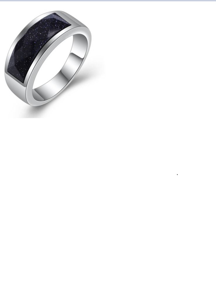 Loquat Stainless Steel Solid Polished Signet Ring