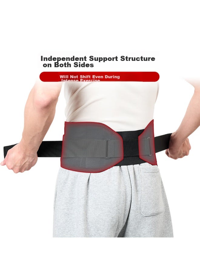 DM D&m Sports High-end Waist Support Fitness Running Belt, Waist Fixation, Support, Protection, Breathable Waistband, Waist Brace, Imported From Japan - Image 2