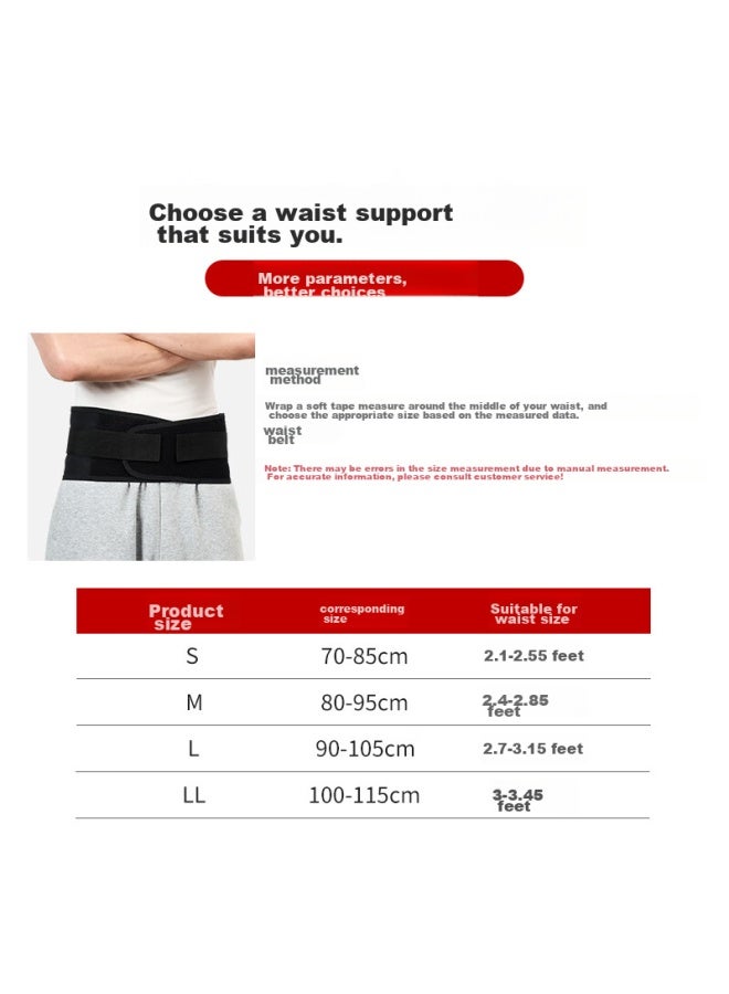 DM D&m Sports High-end Waist Support Fitness Running Belt, Waist Fixation, Support, Protection, Breathable Waistband, Waist Brace, Imported From Japan - Image 5