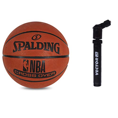 Spalding Rubber Basketball, Size 6, (Brick Brown) - Image 1