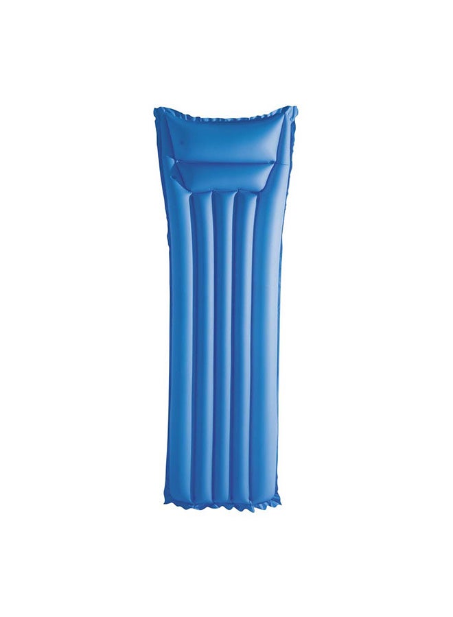 DANUBE HOME Bestway Airmat Finish Air Inflatable Swimming Pool Floater Outdoor Fun Water Party Ring Floats For Beaches Pools Water Parks Resorts 183 x 69 cm Blue  - Image 3