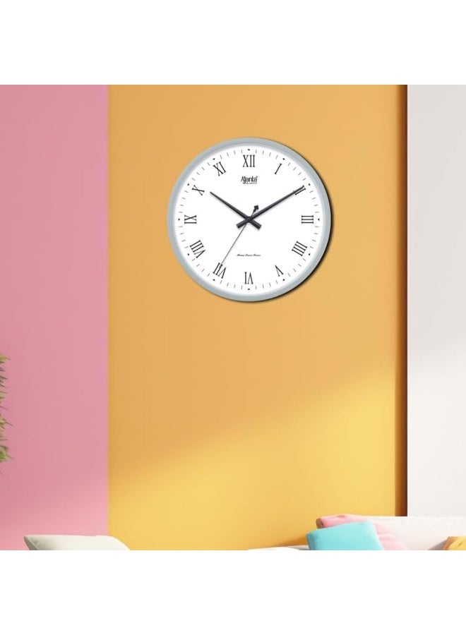 Ajanta Wall Clock - Home Decore Series Clocks - 10027 - Grey - Image 2