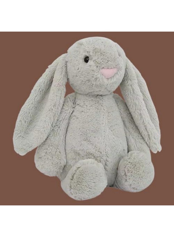 AVSHUB Cute Grey Bunni Soft Toy for Girls/Kids | Huggable Rabbit with Long Ears | Soft Stuffed Plush Animal Stuffed Toy for Birthday Gift (35 cm) - Image 2
