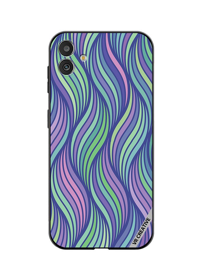 VR CREATIVE Protective Case Cover For Samsung Galaxy M13 5G Strips Design Multicolour - Image 1