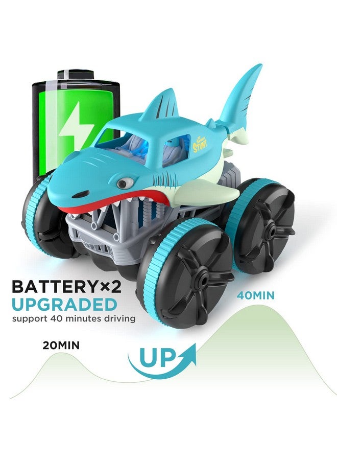ماكس ترونيك سيارة برمائية بتحكم عن بعد، 2.4 جيجا هرتز، 4WD، مقياس 1:14، شاحنة وحشية مقاومة للماء لجميع التضاريس، قارب Rc، سيارة سمكة قرش، ألعاب للأولاد والبنات من سن 3 إلى 12 عامًا - Image 2