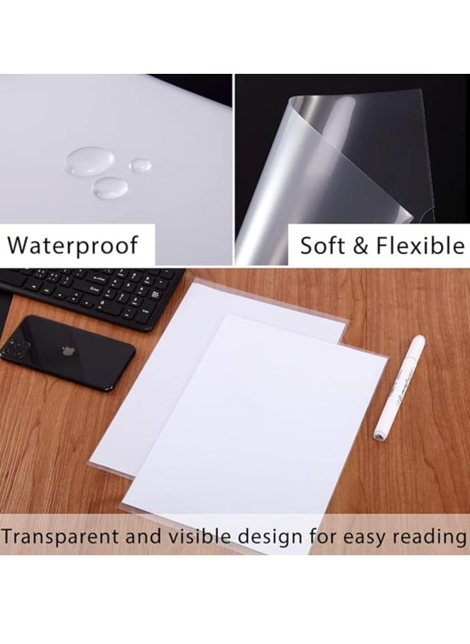 L SHAPE CLEAR FOLDER A4 10PC