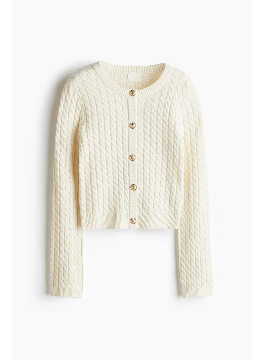 اتش اند ام Cable-Knit Cardigan