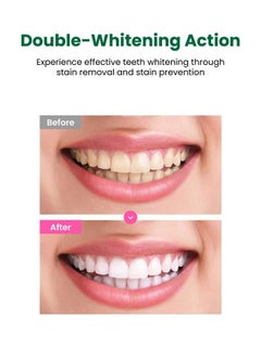 Euthymol EUTHYMOL Whitening Toothpaste (3.7fl oz) - Stain Removal in 2 Weeks, Long-Lasting Freshness for Sensitive Gum & Teeth. Bad Breath, Cavity Prevention. Recyclable Aluminum Tube  - Image 5