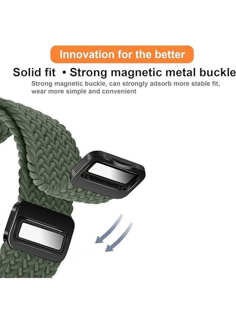 Anna Breathable Woven Magnetic Strap for iPhone Watch S9/S8/S7/S6/S5 - Image 3