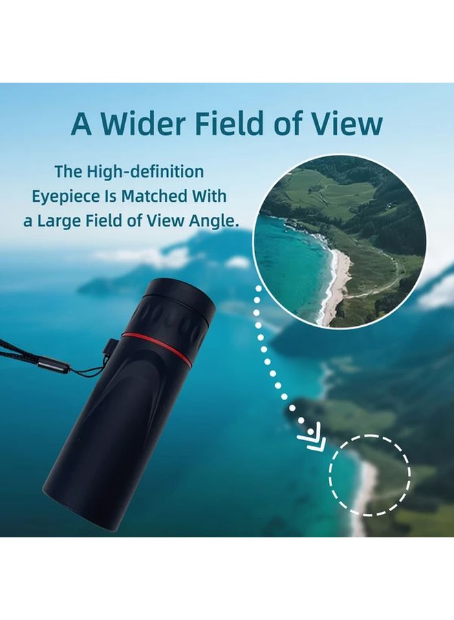 Portable 10X25 HD Manual Focus Telescope for Birdwatching Stargazing Hunting - Image 3