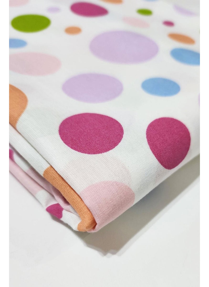 Cotenconcept Ranforce Fabric Elastic 100% Cotton Silky Baby Bedsheet  - Image 5