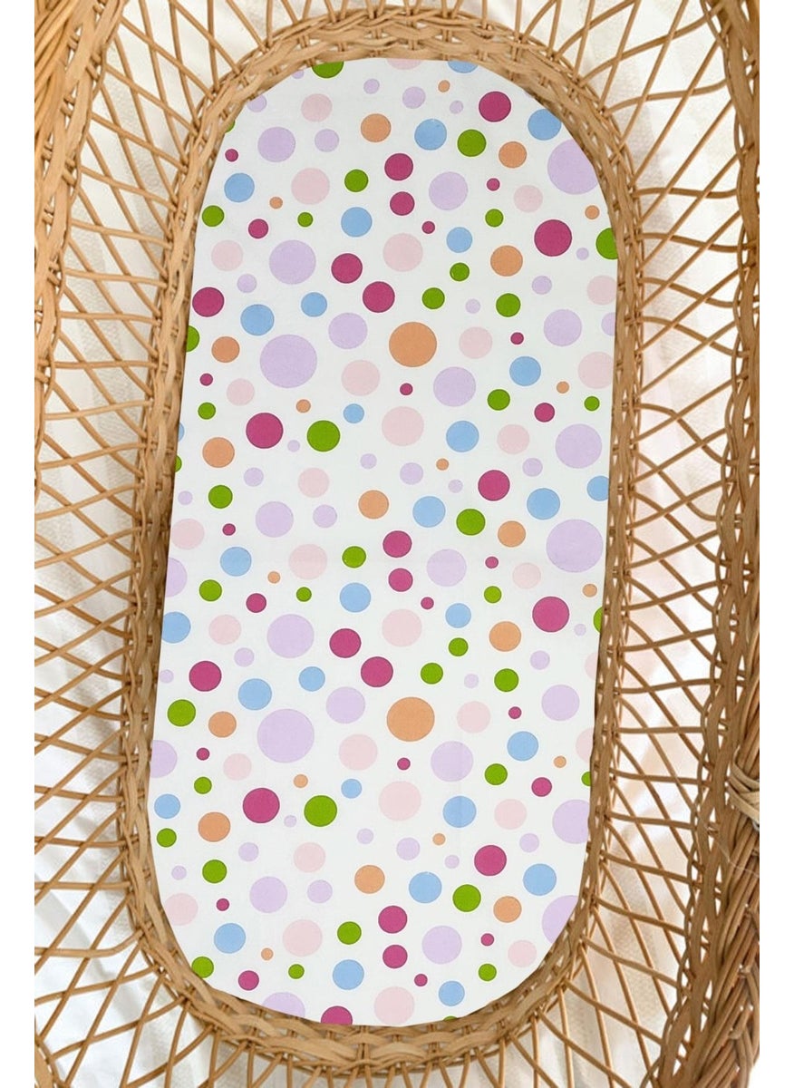 Cotenconcept Ranforce Fabric Elastic 100% Cotton Silky Baby Bedsheet  - Image 3