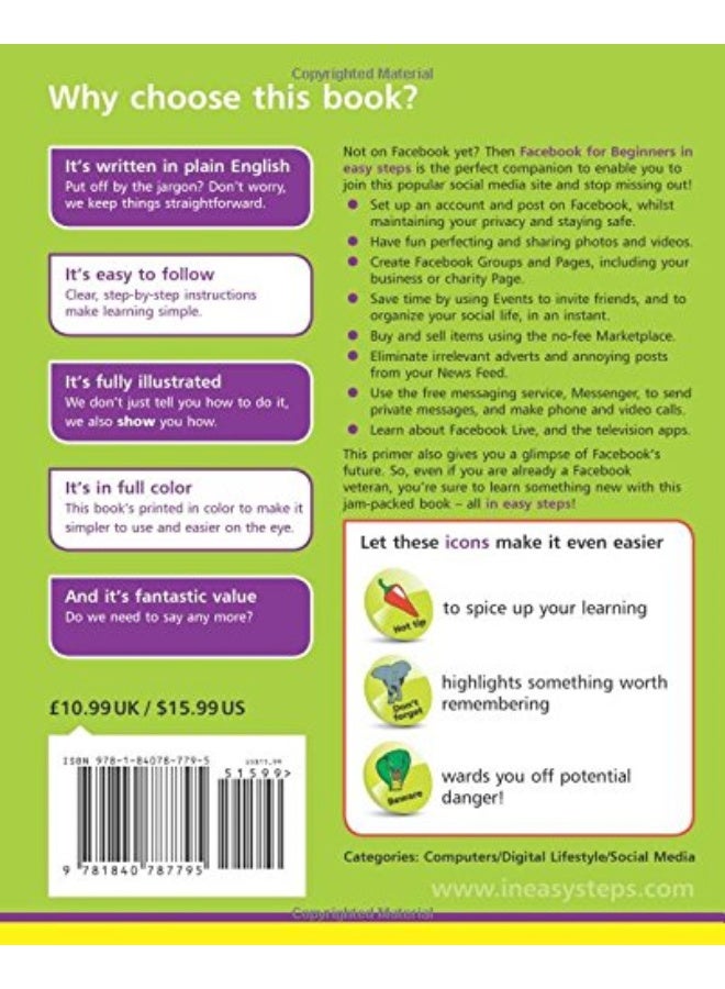 Facebook for Beginners in Easy Steps - Image 2