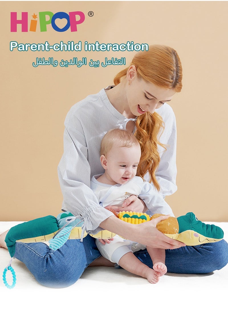 HIPOP - Baby Toys Plush Doll with Music and Pessure Sound,Comfort Toy for Baby - Image 1