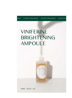 Viniferine Brightening Ampoule 1.69oz / 50ml K-Beauty 62x Brightening Power, Weightless Elegance And Timeless Anti-Aging for Radiant, Youthful Skin