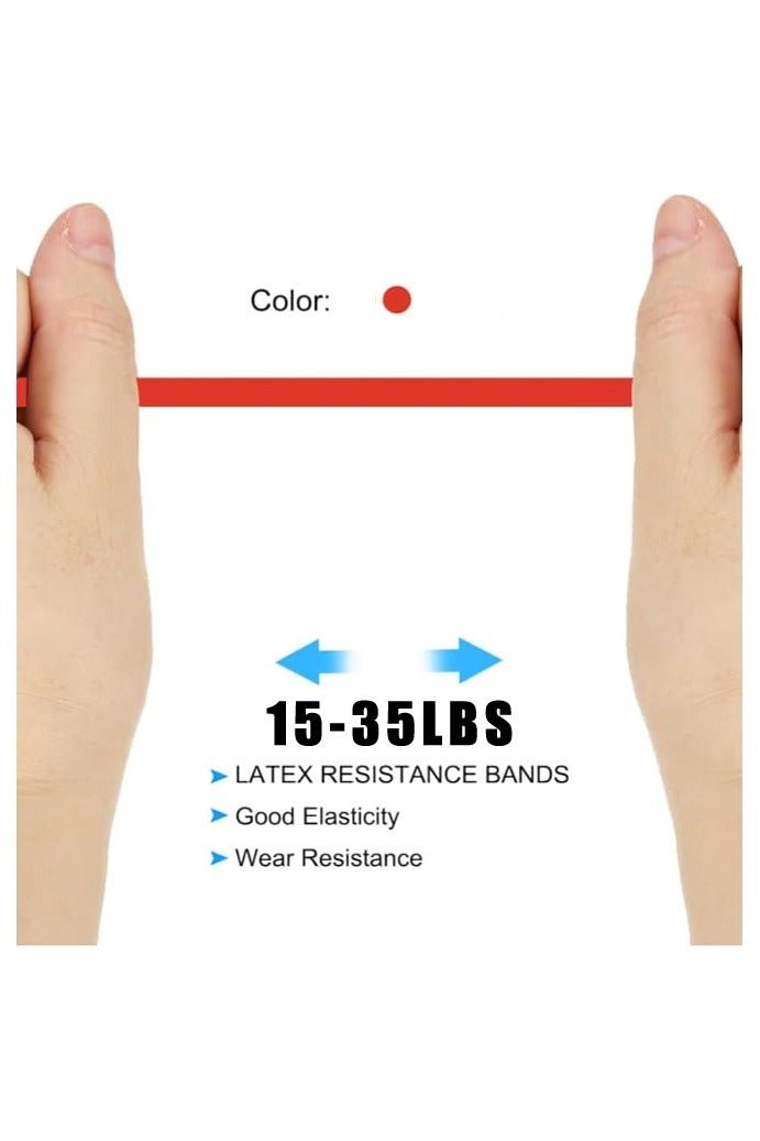 Pull-Up Bands - فرق المقاومة لتمرين النساء - مثالية للصالة الرياضية والمنزل - Image 2