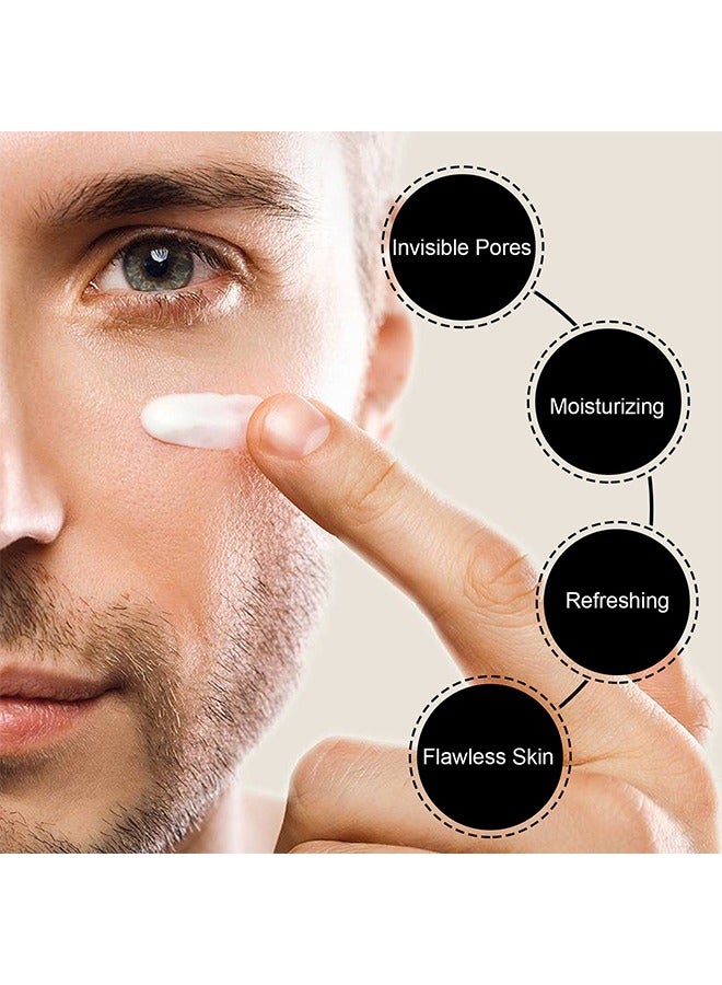 لايكو كريم كسول احترافي للرجال ، خافي عيوب البشرة وتفتيحها ، طبيعي ومنعش ، مقاوم للماء ومقاوم للعرق ، مناسب للاستخدام أثناء المكياج 50 جرام - Image 4