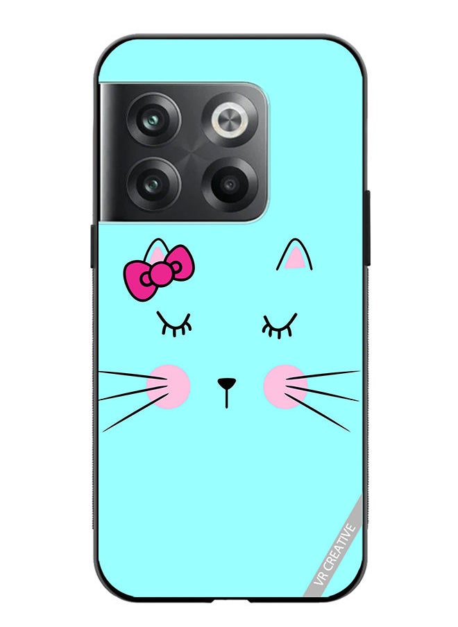VR CREATIVE - Protective Case Cover For OnePlus Ace Pro Sleeping Cat Design Multicolour - Image 1