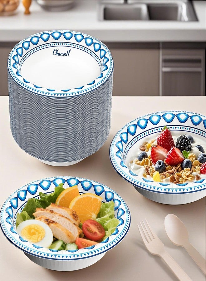 Clawsoff 20 oz 180 Pack Paper Bowls Bulk, Soak Proof Heavy Duty Paper Bowls, Cut Proof Small Soup Bowl, Disposable Bowl for Party, Birthday and Picnic - Image 5