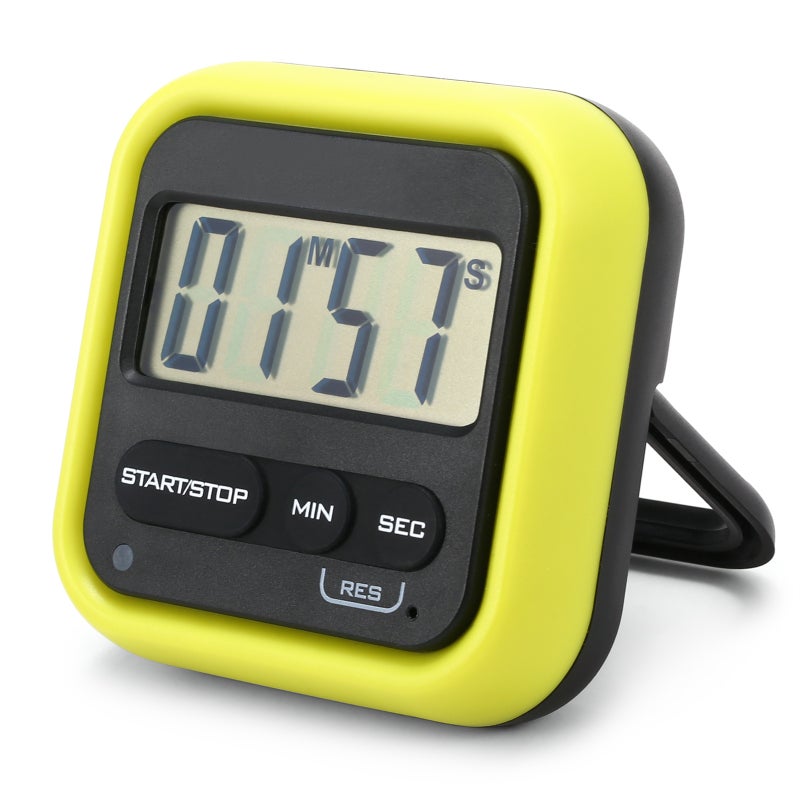 Classroom Timer: Green, Large LCD Screen, Loud Crisp Alarm - Count Up & Count Down Function, Stopwatch for Classroom, Kitchen, Gym, Meetings & Home Use - Image 1