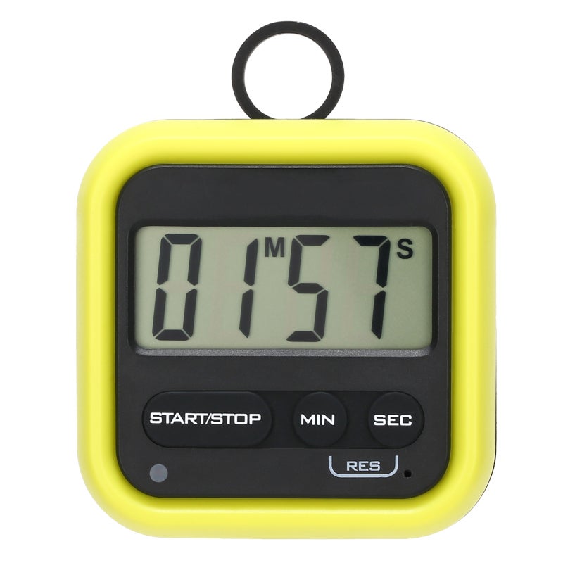 Classroom Timer: Green, Large LCD Screen, Loud Crisp Alarm - Count Up & Count Down Function, Stopwatch for Classroom, Kitchen, Gym, Meetings & Home Use - Image 4