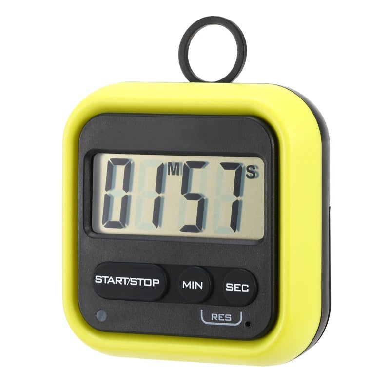 Classroom Timer: Green, Large LCD Screen, Loud Crisp Alarm - Count Up & Count Down Function, Stopwatch for Classroom, Kitchen, Gym, Meetings & Home Use - Image 5