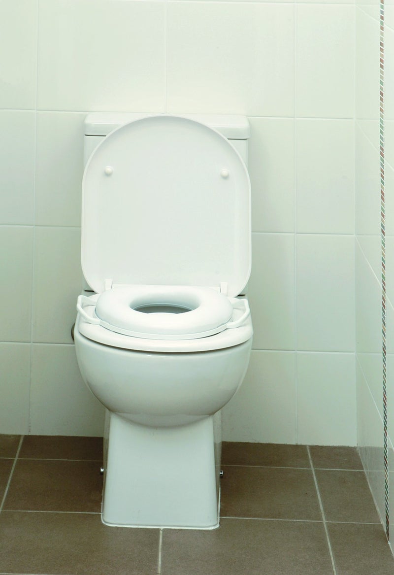 Dreambaby Potty Toilet Seat, Softly Padded with Grip Handles - White - Model L674 - Image 2