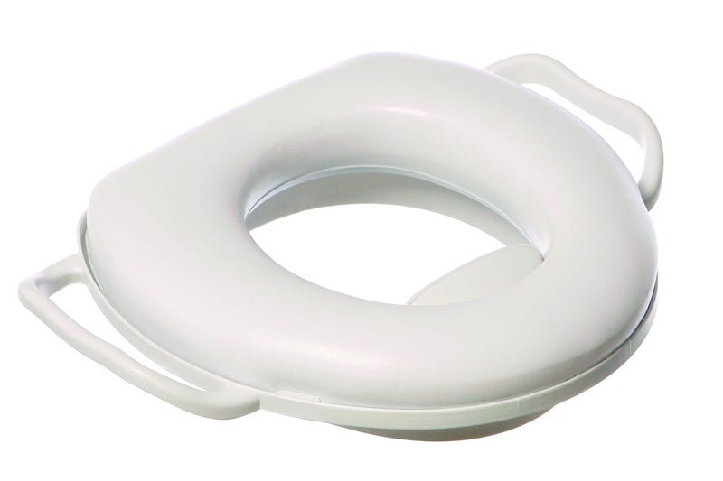 Dreambaby Potty Toilet Seat, Softly Padded with Grip Handles - White - Model L674 - Image 1