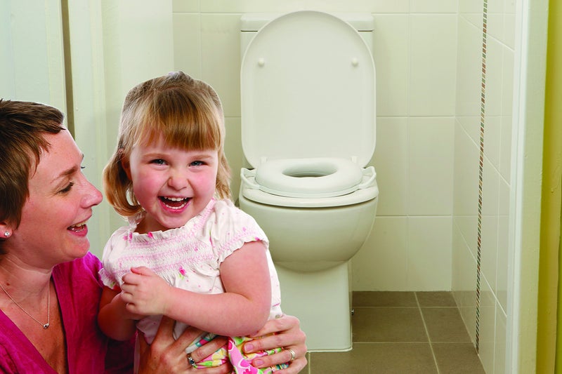 Dreambaby Potty Toilet Seat, Softly Padded with Grip Handles - White - Model L674 - Image 3