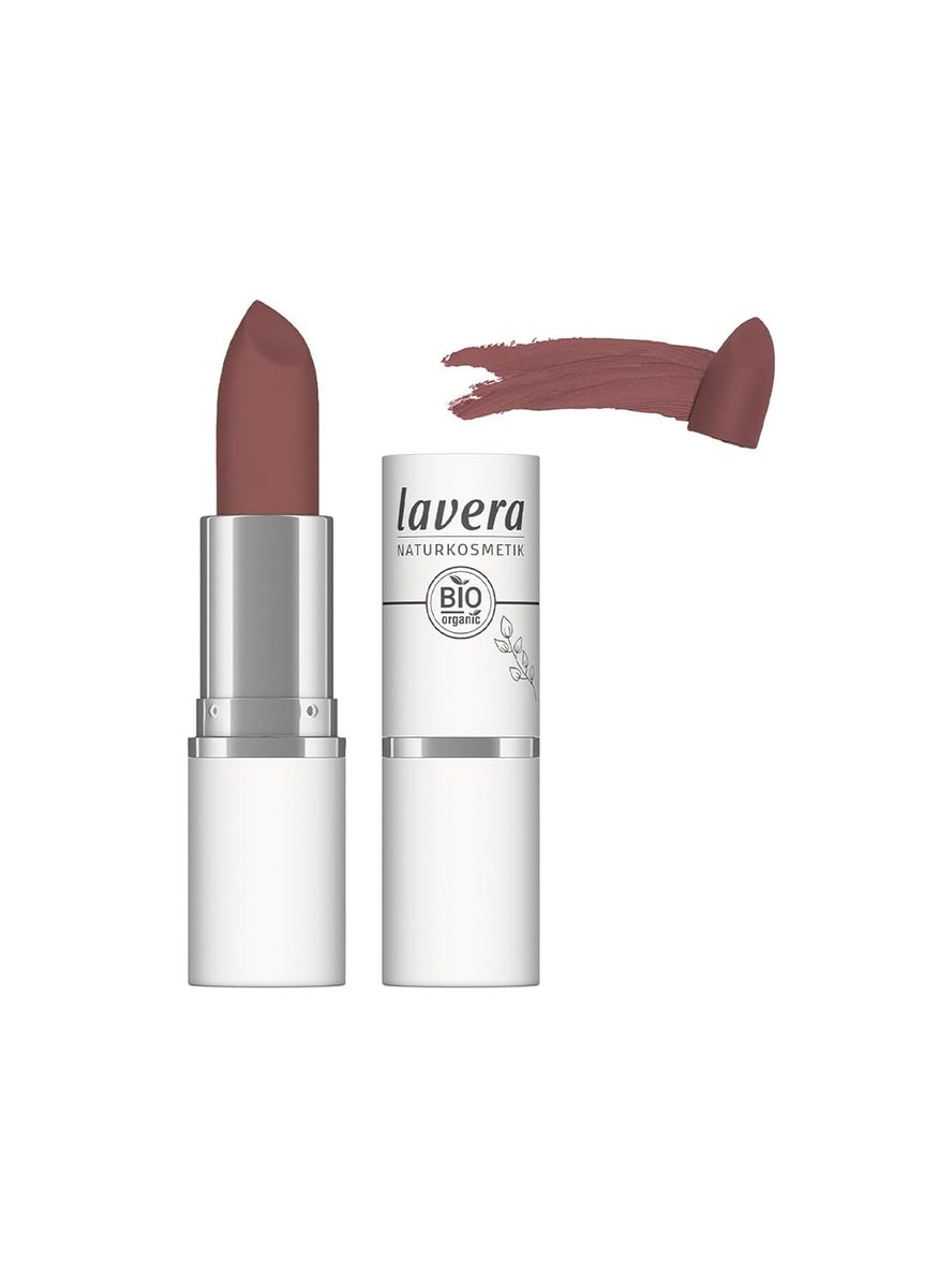 lavera LAVERA Auburn Brown Velvet Matt Lipstick, 4.5 GR 