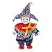FRECI Clown Doll Angle Model Porcelain Triangel Doll for Halloween Decoration Ornaments Home Table Desk Top Decor 6inch B - Image 3