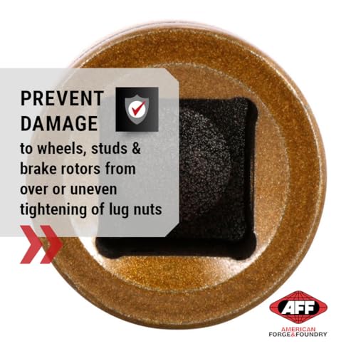 AFF Torque Limiting Extension 1/2" Drive 90 ft/lbs - Gold- 40091 - Image 3