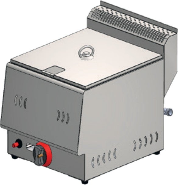 CSA Inox Karacasan Industrial Fryer Single Economic 8 liter natural gas 
