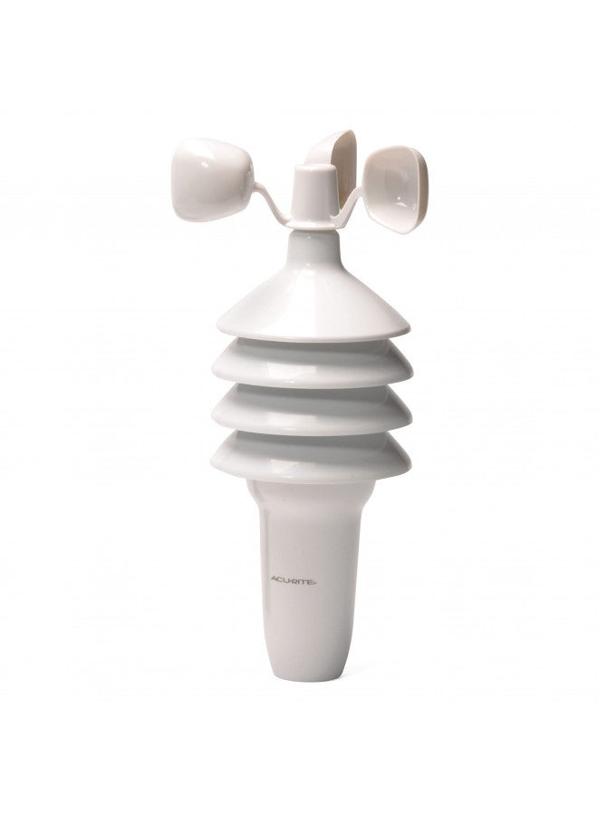 AcuRite 00634A3 Wireless Weather Station with Wind Sensor, Black - Image 3