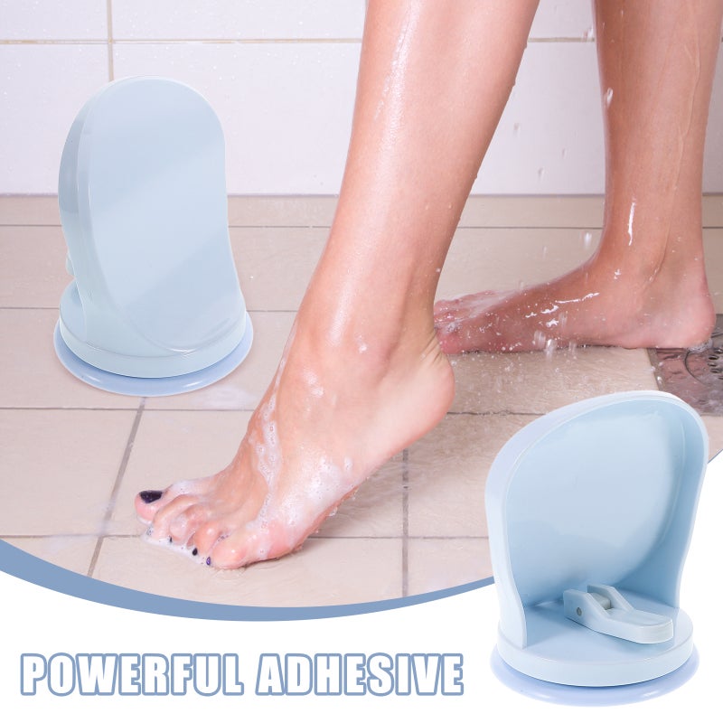 2pcs Foot Rest Step Aid Cup Non- Foot Pedal Punch-Free Foot Pedal Bathroom Accessories White - Image 4
