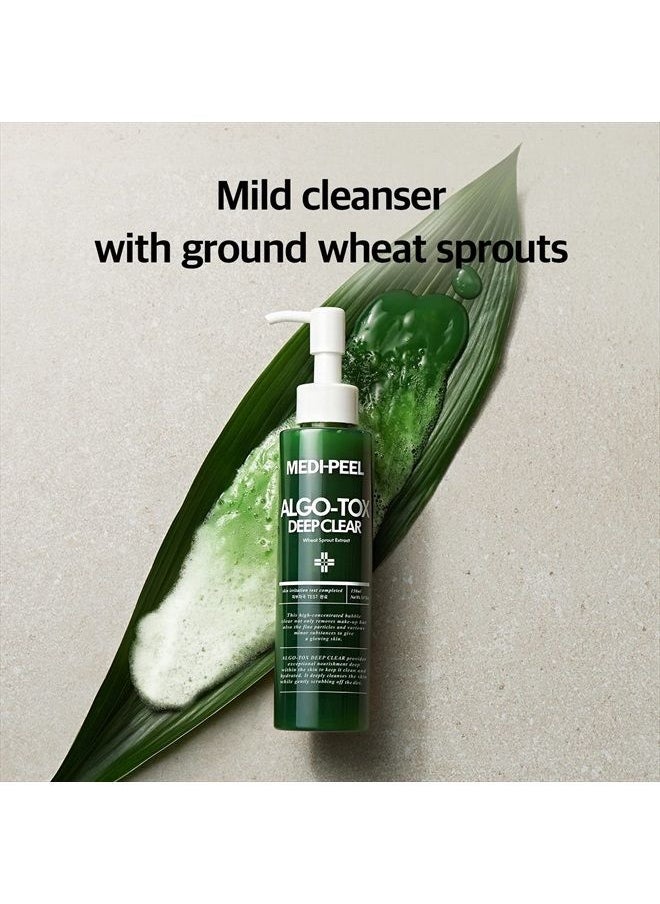 MEDI-PEEL - MEDI-PEEL Algo-Tox Deep Clear Facial Cleanser 5.07 fl oz / 150ml | 5 Peptide Balance Facial Cleanser, Vegetable Extracts, High Concentrated | Korean Skincare, For Sensitive Skin - Image 1