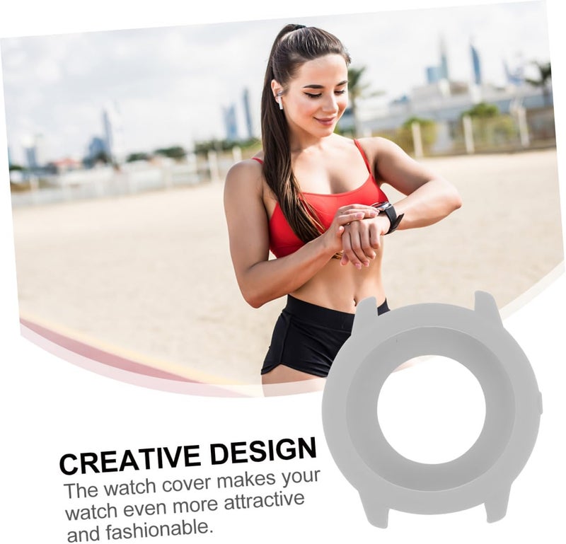 DOITOOL 1Pc Protective Case for Solar Stylish and Durable Watch Cover Full Protection Against Scratches and Bumps Compatible with Smartwatch - Image 3