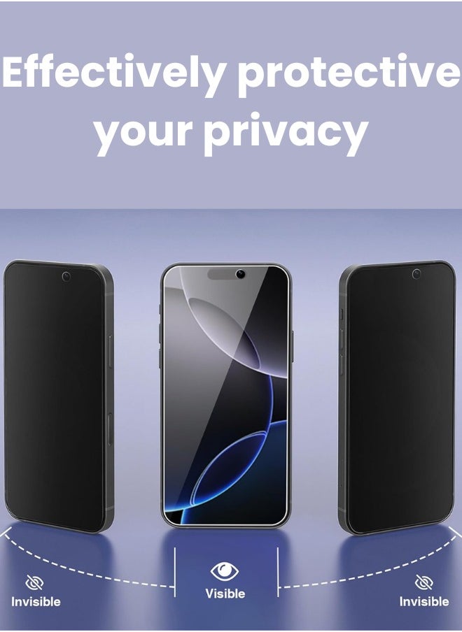 Original Privacy Screen Protector For iPhone 16 Pro Max – 9H Tempered Glass, 10D ACME Guard, Explosion-Proof, Anti-Spy, Scratch-Resistant  - Image 3