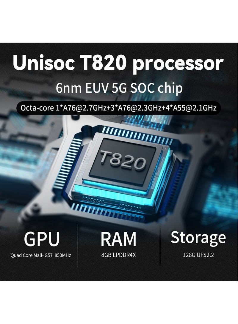 ANBERNIC  RG556 Handheld Game Console Unisoc T820 Android 13 5.48 inch AMOLED Screen 5500mAh WIFI Bluetooth Retro Video Players - Image 4