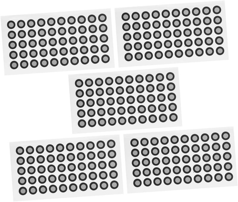 3D Scanner Markers Reflective Stickers 0.15mm Thickness 100 Dots Per Sheet Positioning Reference Points for 3D Scanning and Optical Tracking Accessories - Image 1