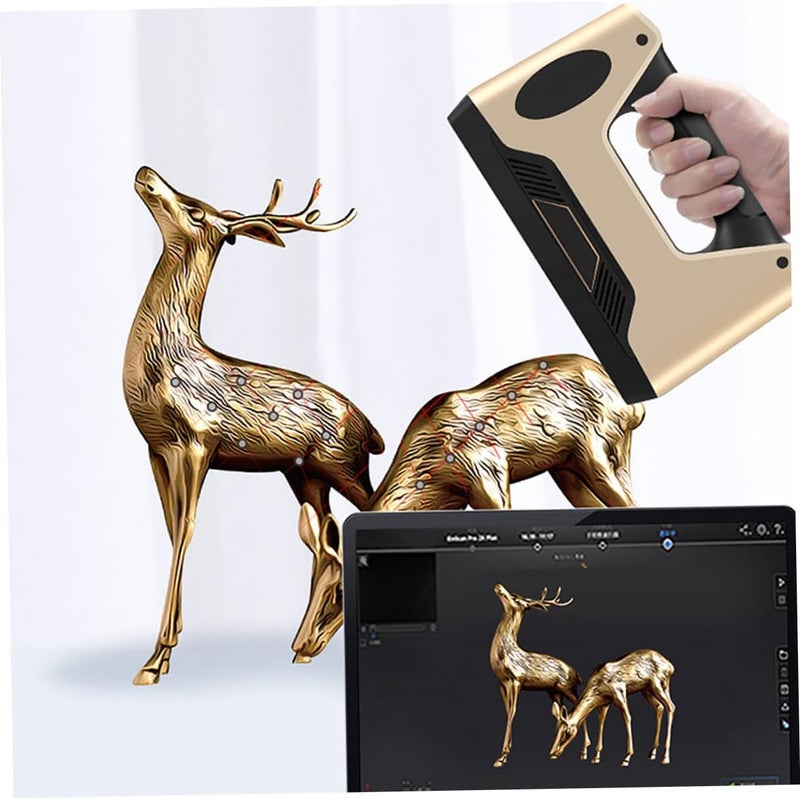 3D Scanner Markers Reflective Stickers 0.15mm Thickness 100 Dots Per Sheet Positioning Reference Points for 3D Scanning and Optical Tracking Accessories - Image 5