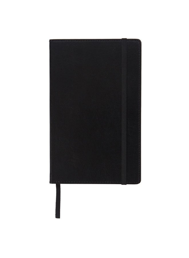 C.R. Gibson C.R. Gibson Black Bonded Leather Journal, 5'' x 8.2''  - Image 1