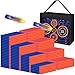 Pokiiulk Refill Darts Bullets Fit for Nerf Guns 1000 Pcs Foam Darts Fit for Nerf Party with Portable Shooting Practice Target Mesh Bag - Image 4