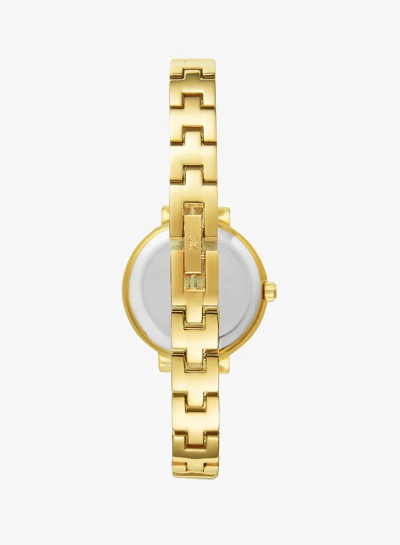 Kenneth Scott White Women's Alloy Analog Watch K22518-GBGM - 28 mm for Women | Best Price UAE