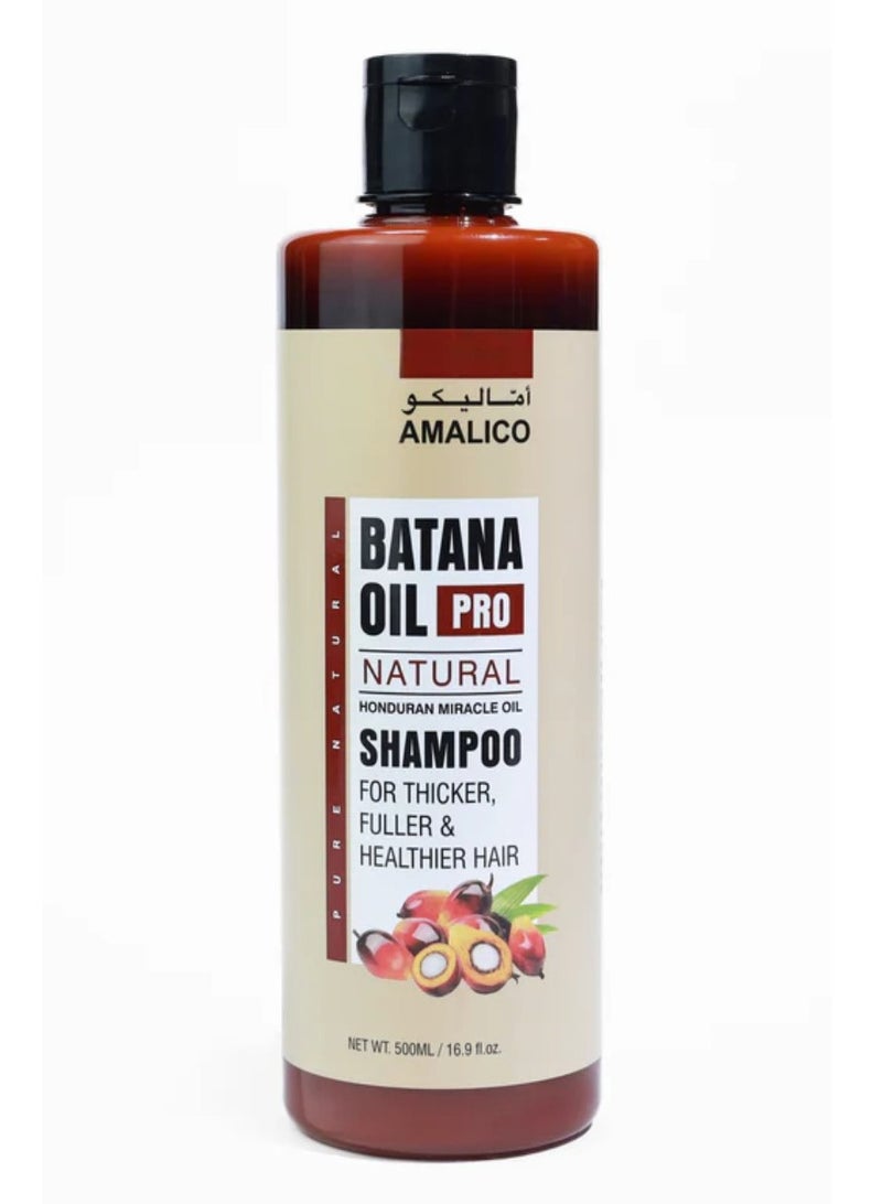 AMALICO BATANA OIL PRO NATURAL HONDURAN MIRACLE OIL SHAMPOO 500ml