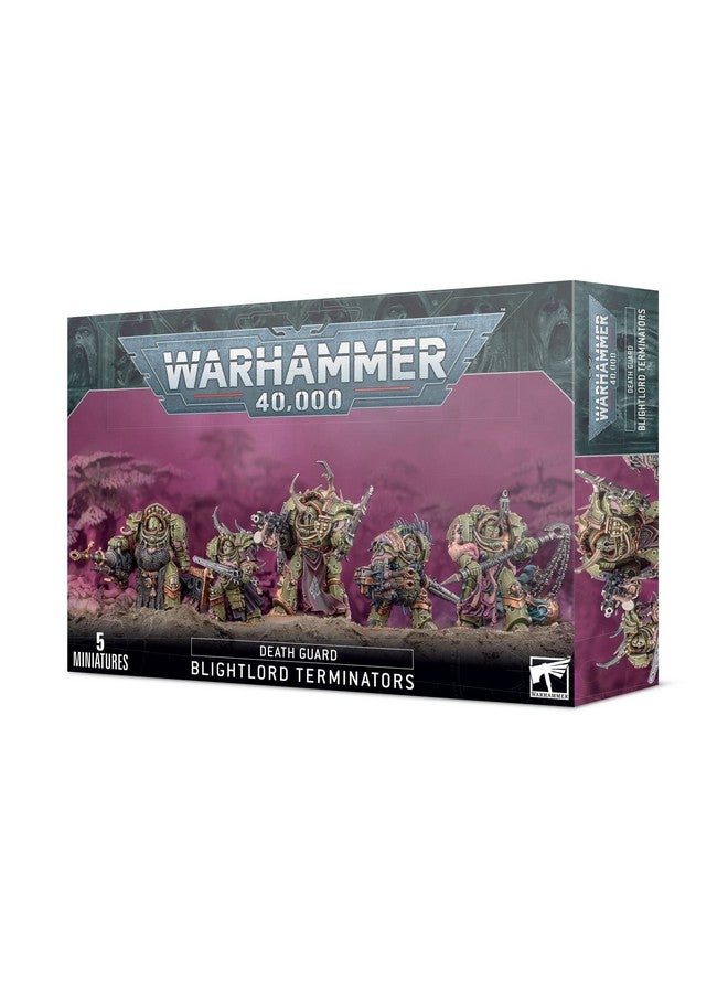 Games Workshop Death Guard Blightlord Terminators Warhammer 40,000