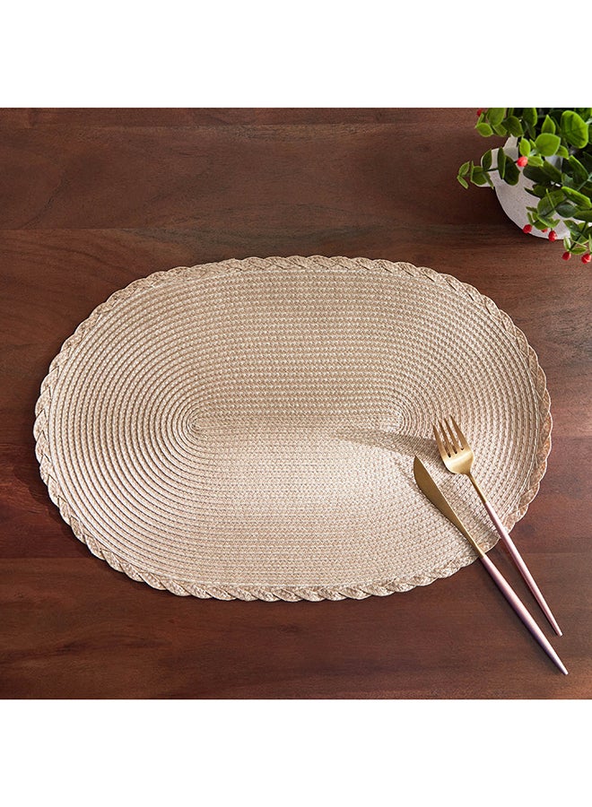 Home Box Miso Oval Polypropylene Placemat 45x30 cm - Image 1