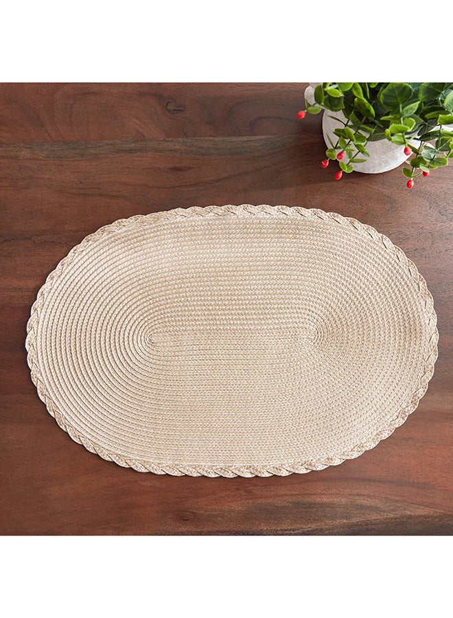 Home Box Miso Oval Polypropylene Placemat 45x30 cm - Image 2
