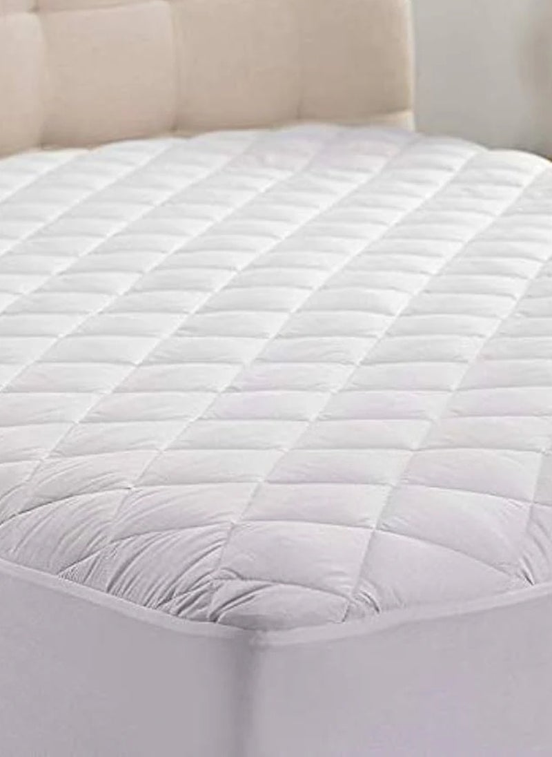 Blueberry - Quilted Waterproof Matress Protector Extra Deep Fitted Bed Cover 200X200+30Cm - Image 1