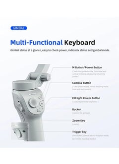 TOKQI TOKQI M01 Handheld 3-Axis Gimbal Phone Holder Anti Shake Video Record Stabilizer for Xiaomi  - Image 3